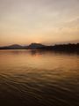 Sunset at Mekong River 