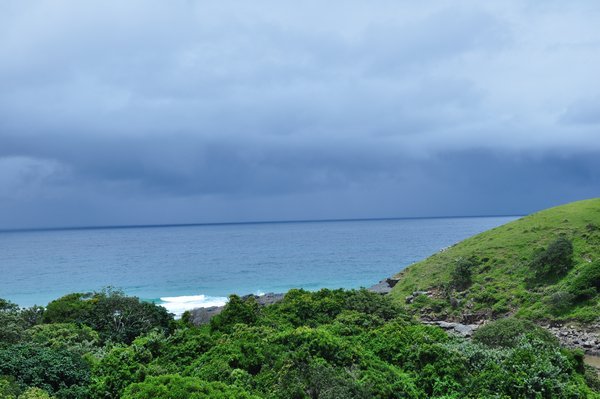 Indian Ocean seen from Coffee Bay