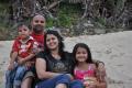 Bhaiya and family at Umganzi River Mouth