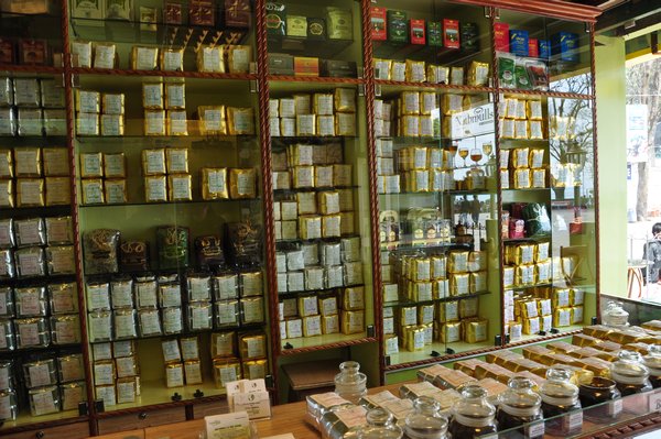 Tea Shop in Darjeeling