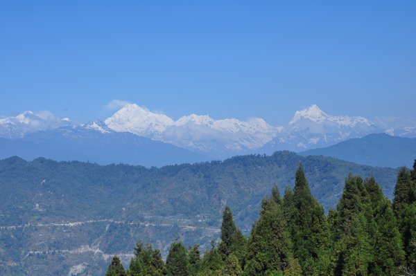 Kanchendzonga from Ganesh Tok, Gangtok