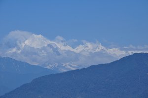 Kanchendzonga from Tashi Viewpoint, Gangtok