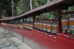 Prayer Wheels, Enchey Gompa, Gangtok
