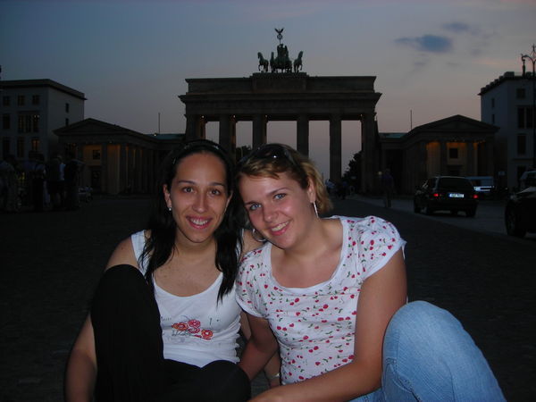 picnic en la puerta de brandenburgo