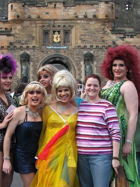 Drag Queens at Edinburgh Castle