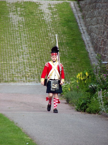 Guard at Fort George