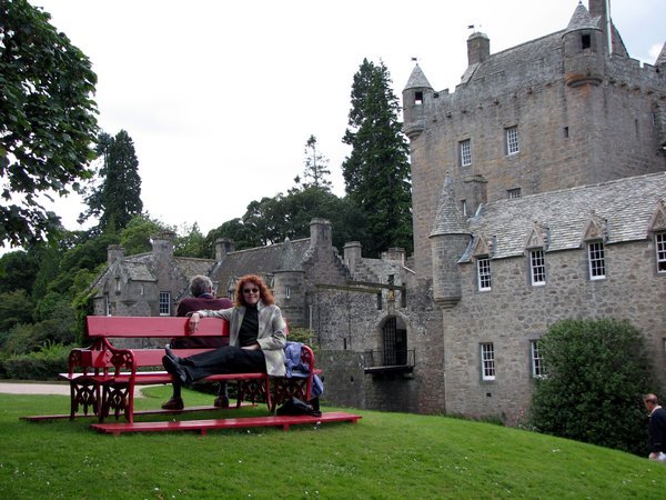 Mom at Cawdor Castle