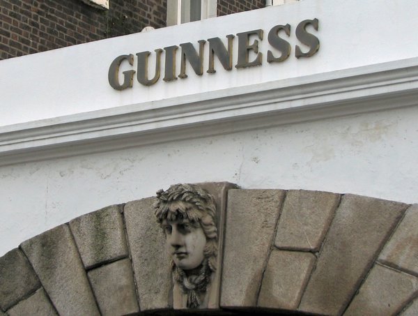 Sorry folks, this is as close as I got to the magical Guinness brewery.