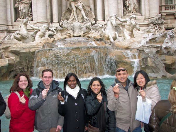 Trevi Fountain Gang (less 2)