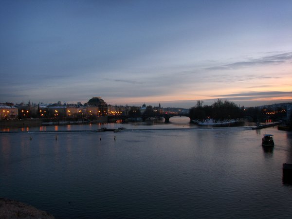 0236 Prague Sunset bridge