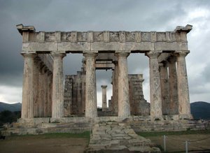 Temple of Aphaia on the island of Aegina