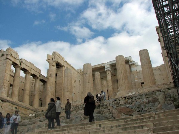 Entrance to Acropolis, the Propylaea