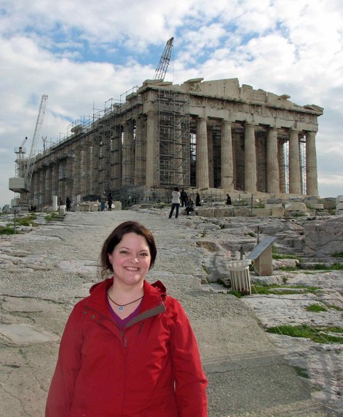 Me and the Parthenon.