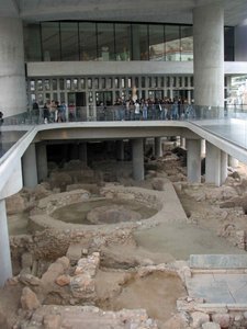 Floor of New Acropolis Museum