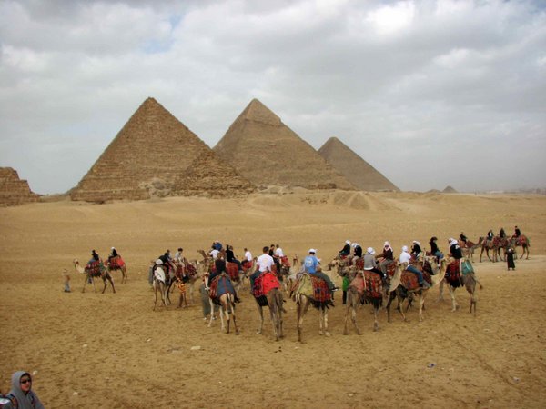 Pyramids and the group