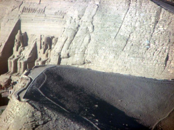 Abu Simbel from plane... again.