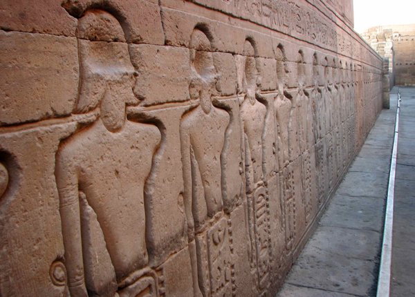 hieroglyphic at Kom Ombo