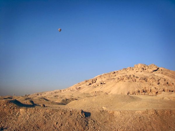 Near Valley of the Kings- hot air balloon ride would have been great!