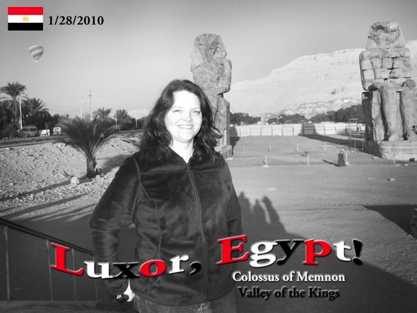 Colossi of Memnon and Moi.