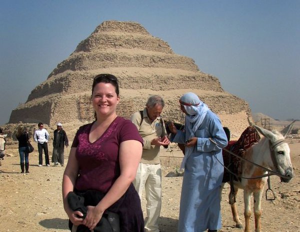 Moi and the step pyramid