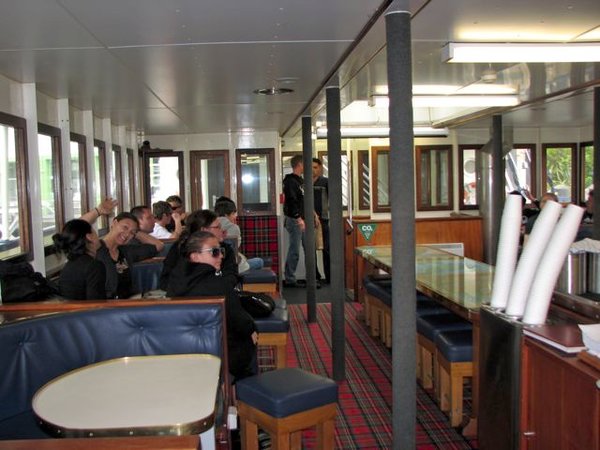 Dining Room on boat