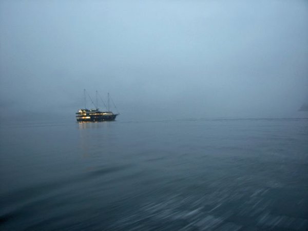 Dawn in Milford Sound