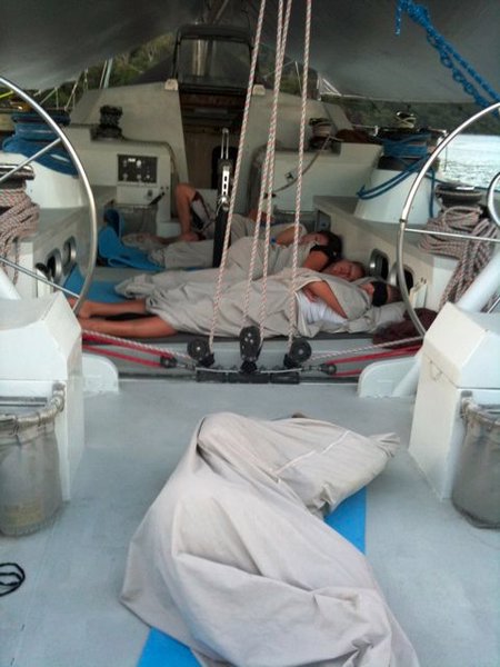 Sleeping on deck pt 2