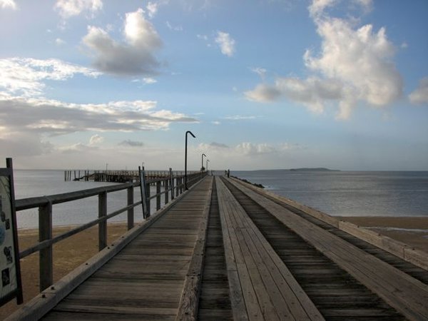 Pier at Fraser Island