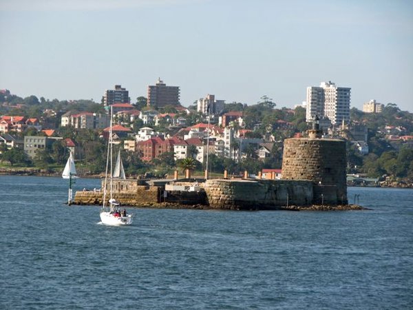 Fort Denison in Sydney Harbor