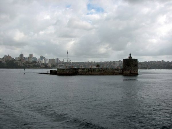 Fort Denison in Sydney Harbor