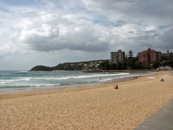 Beach at Manly.