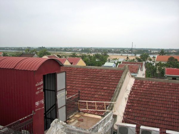 View from hotel roof