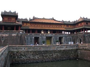 The main entrance/building into the Forbidden City.