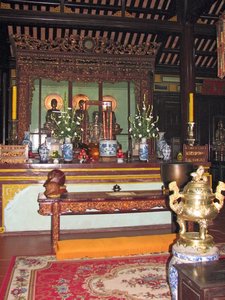 Inside temple near Pagoda