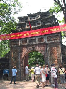 Entrance to Lang Tu Duc Temple