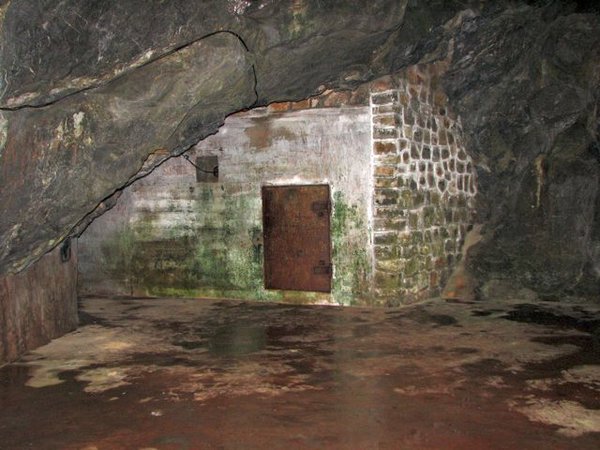 Entrance door to Quan Y Hospital Cave