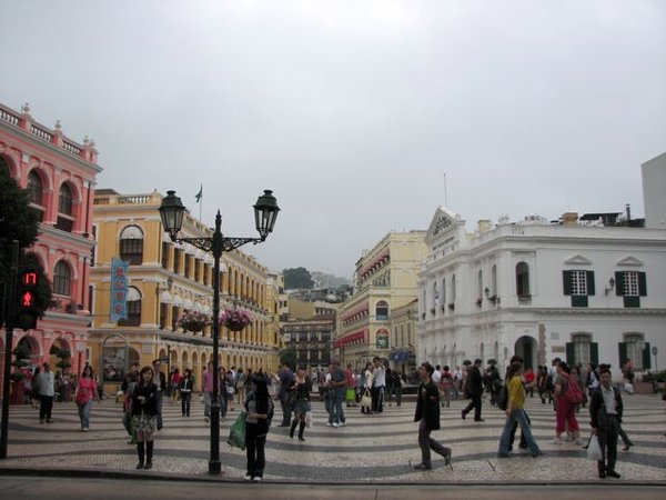 Town square in Macau
