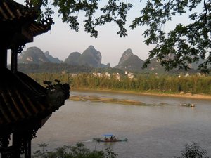 Pagoda and Li River