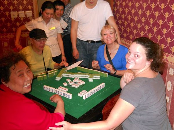 Mahjong- with a lot of help!