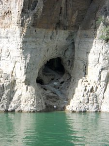 Casket cave (no casket though- flooded out)