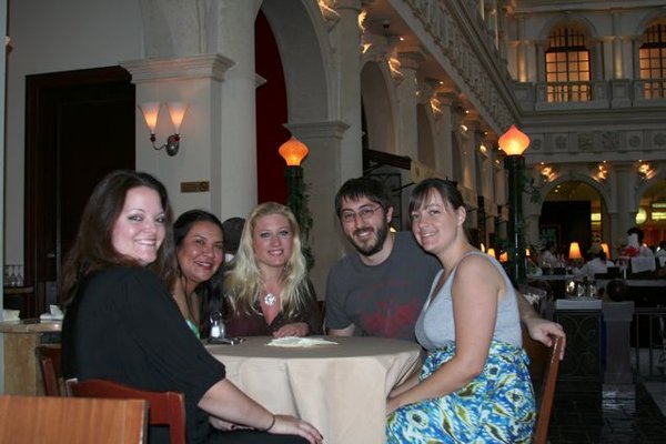 Myself, Marcie, Sam, Dave (BDay boy!) and Tammy at the Venetian in Vegas.