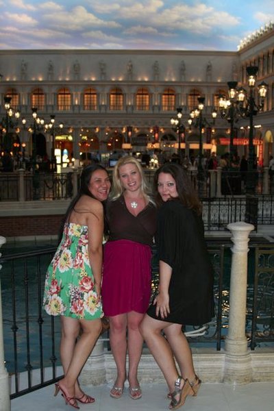 Marcie, Sam and myself at the Venetian in Vegas.