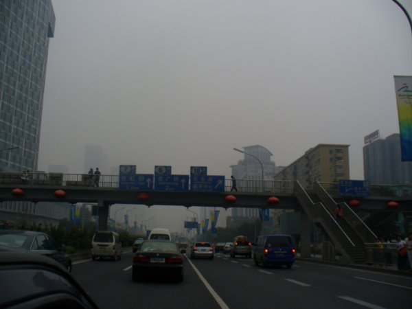 Foggy Beijing