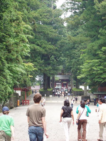 Walkway up to the shrine