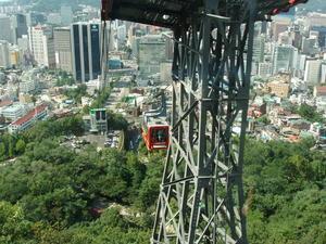 Cable Car up Mt. Namsan