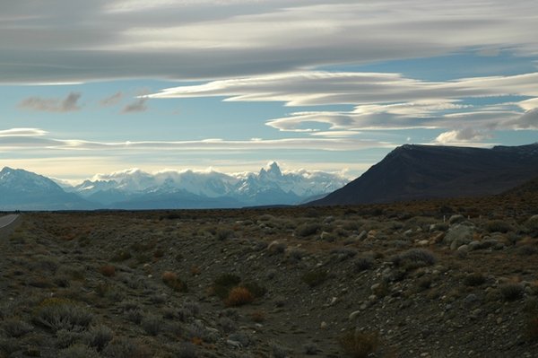 Distant view of Fitzroy