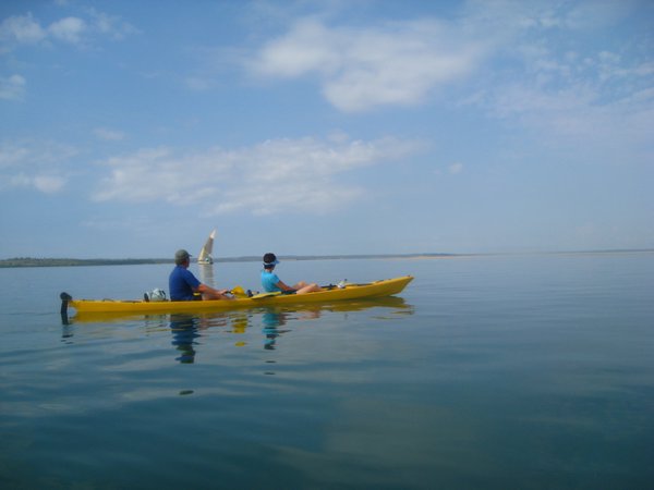 Kayak trip to Inhambane Island