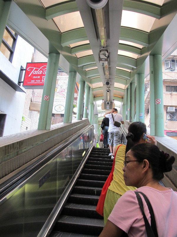 The worlds longest escalator