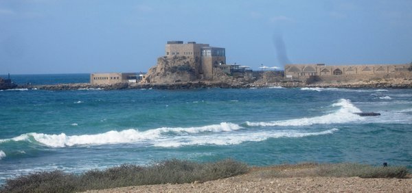 ruins and sea