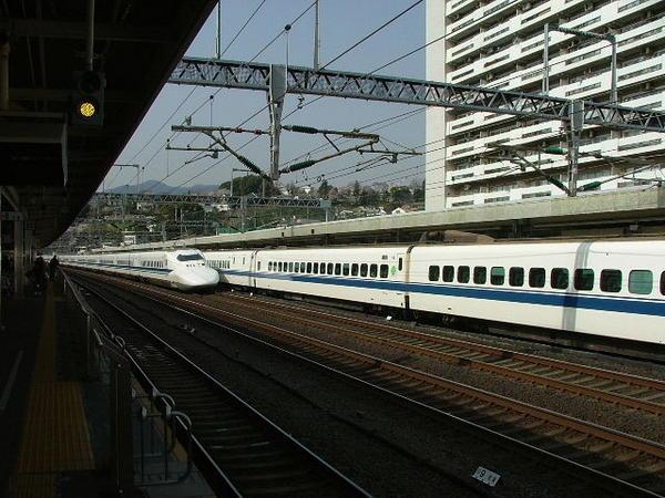 Shinkansen or Bullet train!